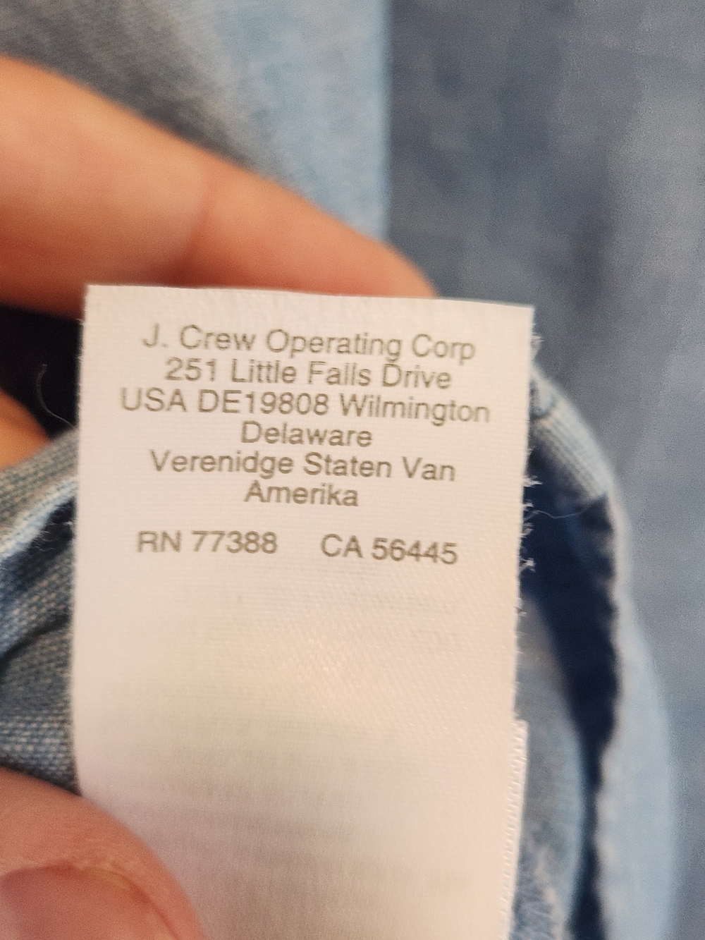 J.Crew Factory Chambray Pintuck Flutter Sleeve Top Light Wash Blue Denim Size S - Picture 9 of 14